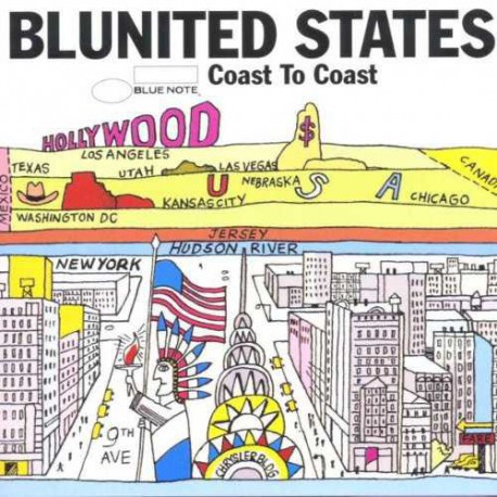 Blunited States Coast to Coast