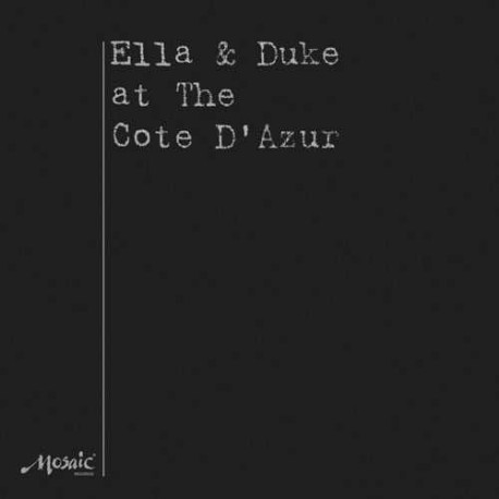 Ella and Duke at the Cote D`Azur (3 Lps) 180 Gram