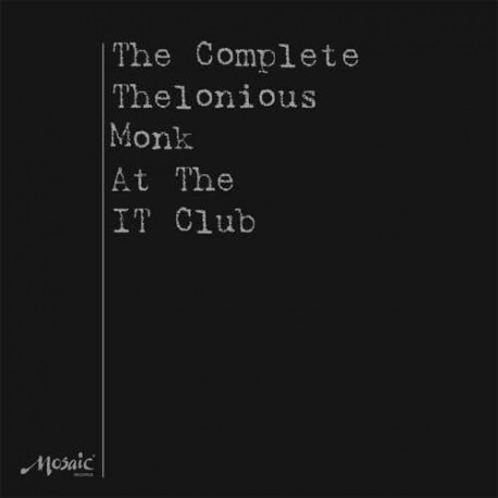 The Complete Thelonious Monk at the It Club - Jazz Messengers