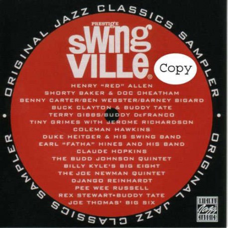 Swingville Original Jazz Classics Sampler