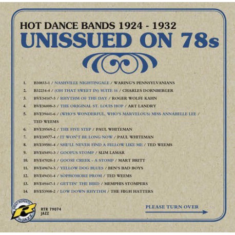 Unissued on 78 - Vol. 3