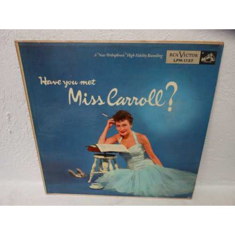 Have You Met Miss Carroll? (Orig. Us Dg)