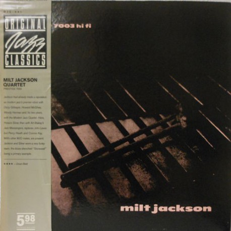 Milt Jackson Quartet (US OJC Mono Reissue)