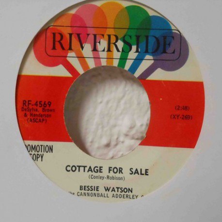 Cottage for Sale W/ Cannonball Adderley (Promo 7´´