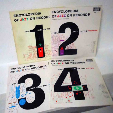 Encyclopedia of Jazz on Records (4 Lp Lot)