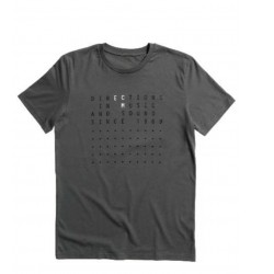 ECM T-Shirt "Directions…" anthracite grey (size S)