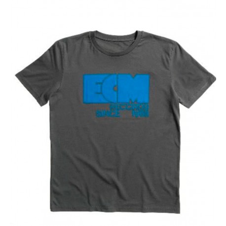 ECM T-Shirt "Logo 1969" anthracite grey(size M)
