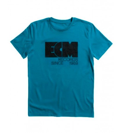 ECM T-Shirt "Logo 1969" ozean depth (size L)
