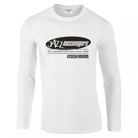 Jazz Messengers BCN T-Shirt - White Long Sleeve XL