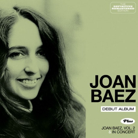Debut Album + Joan Baez Vol. 2 and in Concert