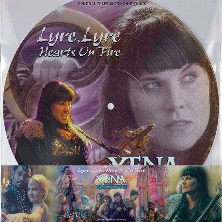 Xena - Warrior Princess - Lyre, Lyre Hearts on Fir