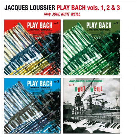 Play Bach Vol. 1, 2 and 3 + Joue Kurt Weill - 4Lp