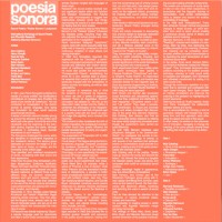 Poesia Sonora (Colored Vinyl)