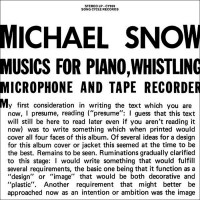 Musics For Piano, Whistling, Microphone…