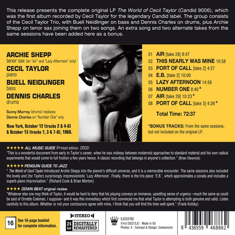 The World of Cecil Taylor - Jazz Messengers