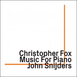 Christopher Fox Music For Piano