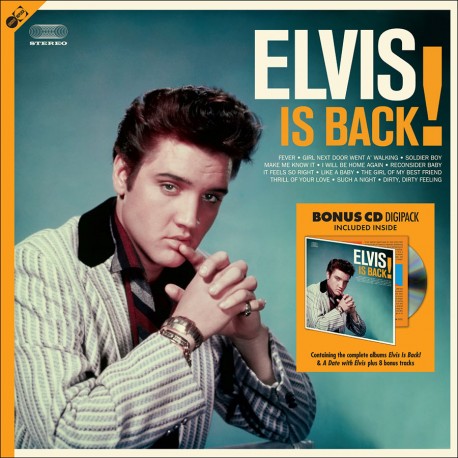 Elvis Is Back! (CD Digipack Included)