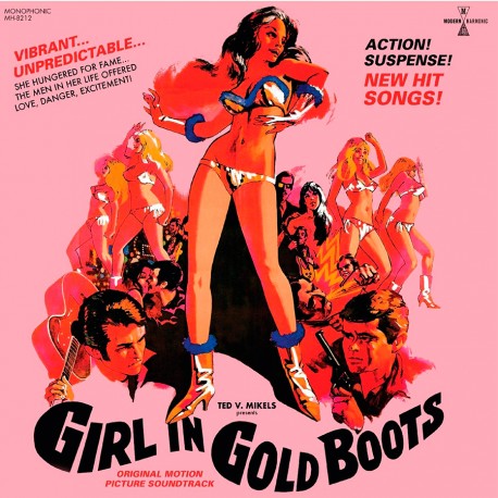 Girl in Gold Boots OST (Limited Colored LP + DVD)