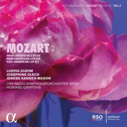 Mozart-Violin Concerto N4, Piano N6 Flute N1