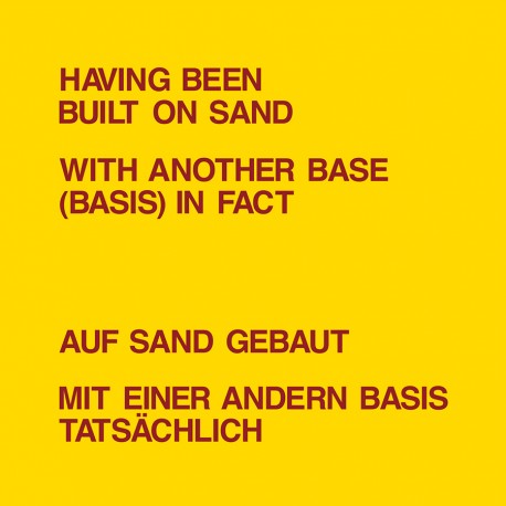 Having Been Built On Sand… (Limited Edition)