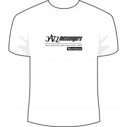 Jazz Messengers BCN T-Shirt - White XL Size