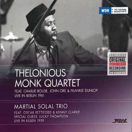 Monk Quartet, Berlin 1961 - Solal Trio, Essen 1959